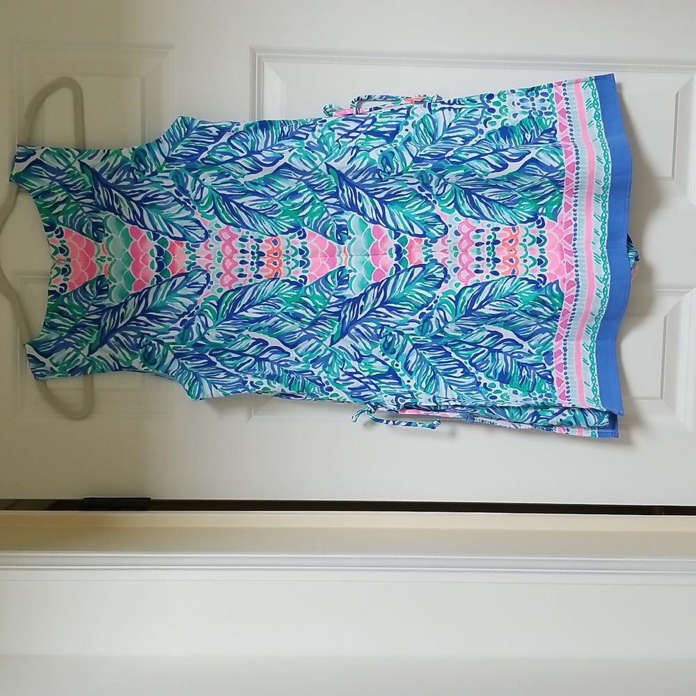 Lilly Pulitzer Donna Romper Feel The Beat Engineered, Size 2 $178 - Picture 6 of 16